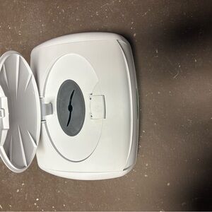 White Wipe Dispenser
